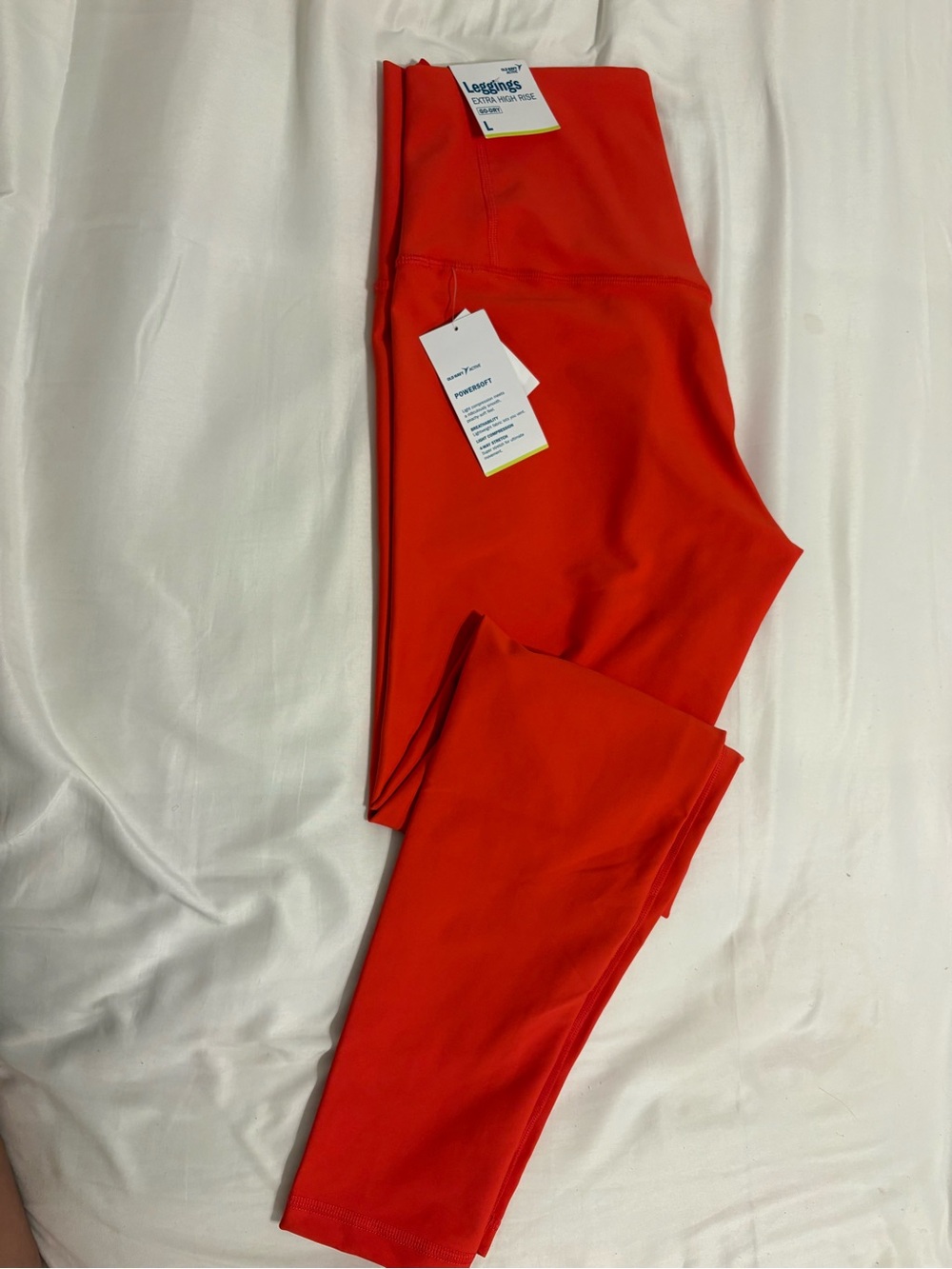 Old Navy Red High-Waist Leggings
